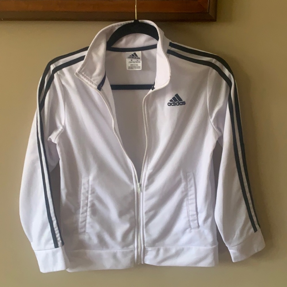 Boys Addidas zipper jacket